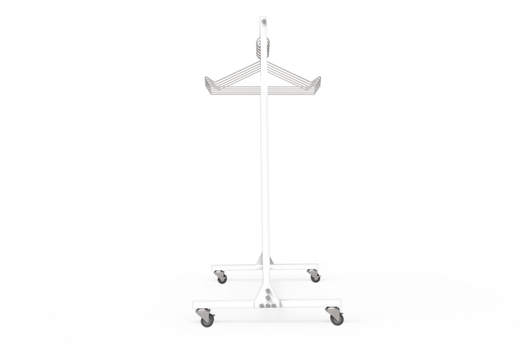 Mobile Radiation Apron Valet Rack Phillips Safety