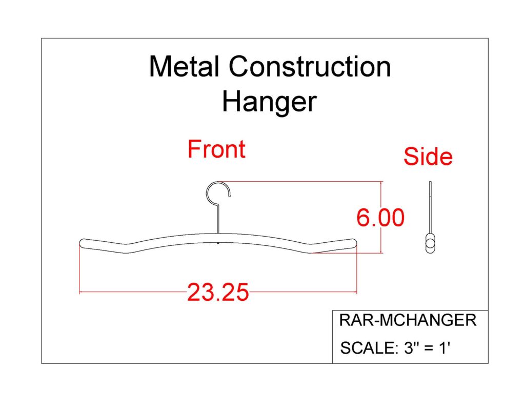 Metal Construction Radiation Apron Hanger Phillips Safety