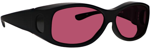 thumbnail interactive-video image 1 of Automatic Darkening Welding Goggles – Solar Powered, Pink Accent, Safety Glasses 1 of 3