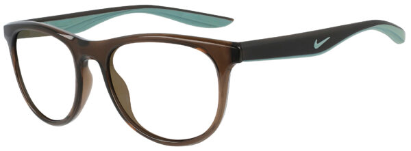 Nike-Wave-Eyeglasses-Ironstone-Gray-Frame-Lens-Angled-Side-Left-RG-NI-DQ0854-004