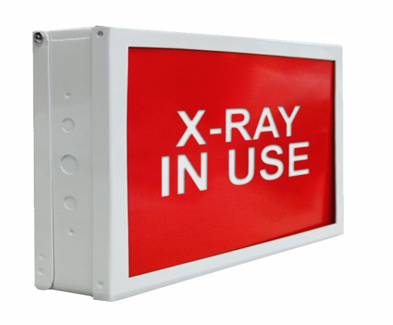 XRay In Use LED Radiation Warning Sign Phillips Safety