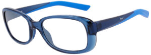 Nike lead glasses Epic Breeze, Mystic Navy. Angle left