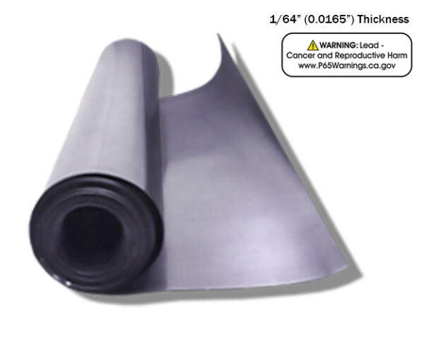 Lead Sheeting 1/64” Thickness