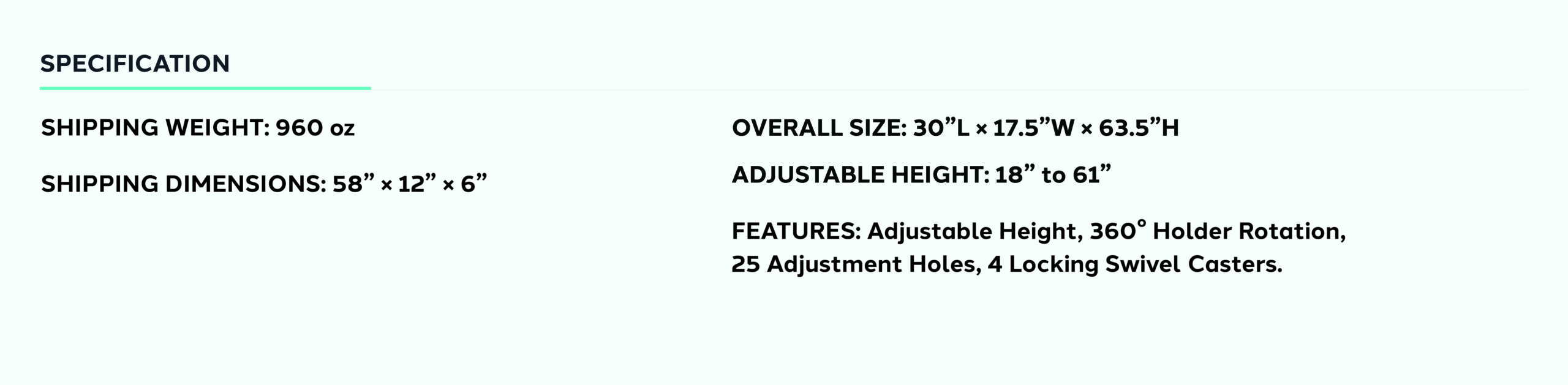 Product information for Pivoting Economy Cassette Holder