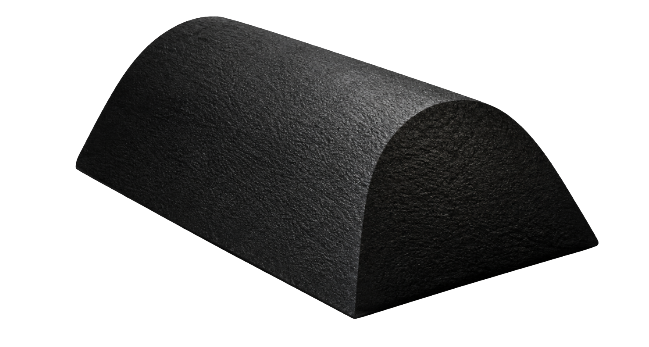 Cervical Flared Edge Coated Headrest. Product image.