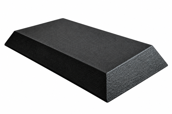 Decubitus Abdominal Flared Edge Coated Pad Product image.